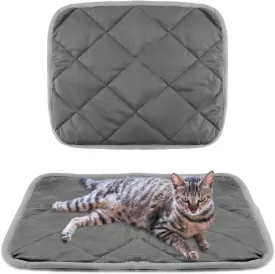 2PCS Self Heating Cat Pad, Soft Self Warming Cat Mat Extra Warm Dog Kennel Mat, Thermal Indoor Pet Heated Bed, Comfortable Non-Slip Pad for Puppy Bunnies Rabbit in Winter ( 18.90 x 27.56 inches )