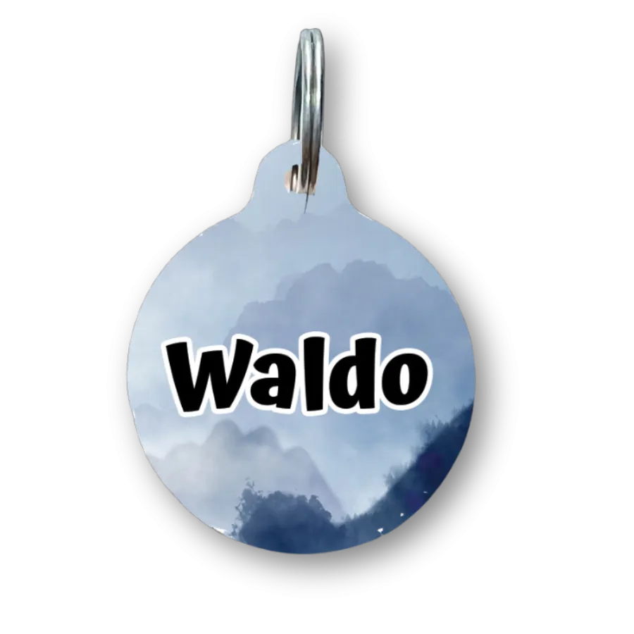 Descent Circle Pet Tag