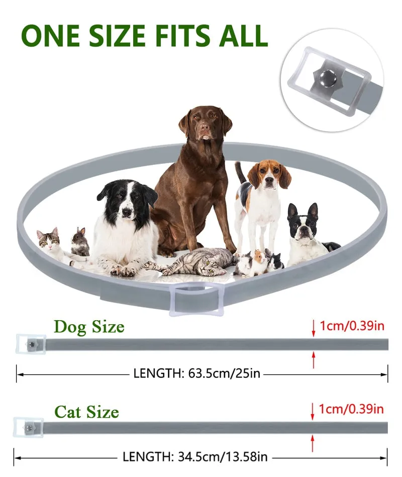 Dog Collar Anti Flea Mosquitoes Ticks Insect Herbal Pet Collar