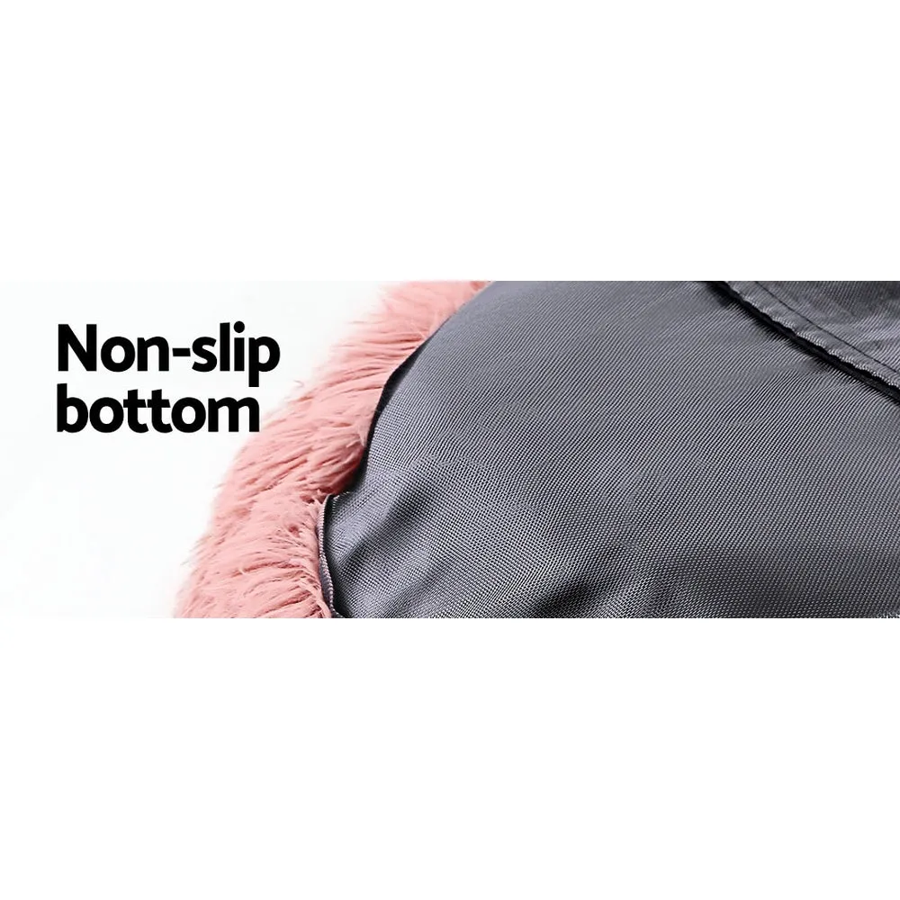 Extra Large Anti-Bacterial Pink Pet Bed 110cm | i.Pet
