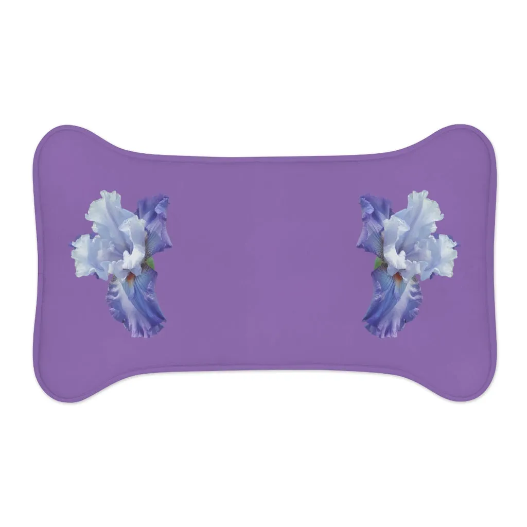 Floral "Iris" Pet Feeding Mats
