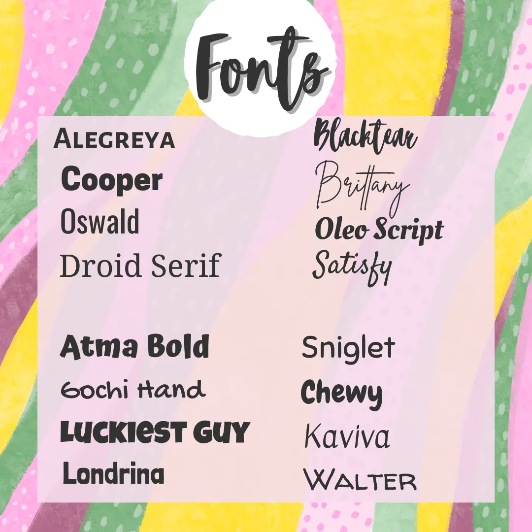 Flower Diary Circle Pet Tag