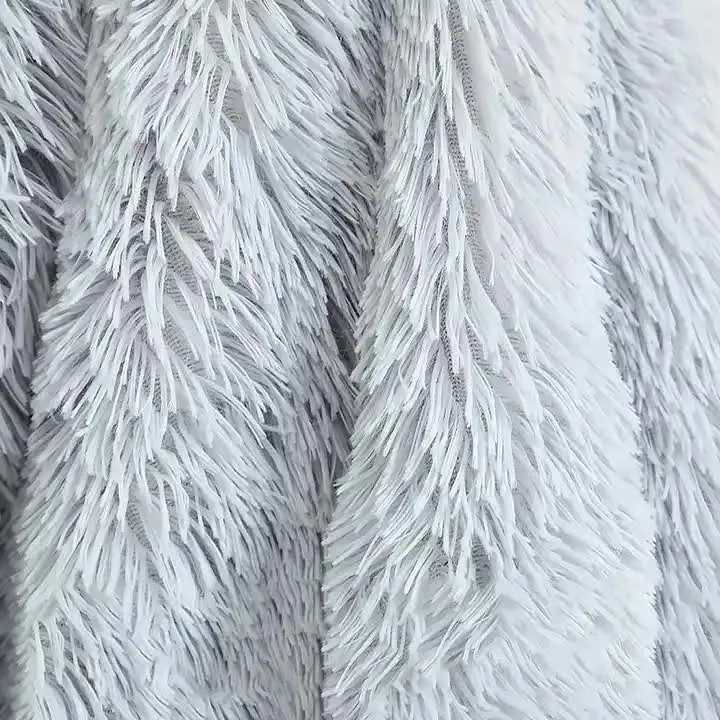 Fluffy Pet Blankets-Soft Faux Fur, Anti-Anxiety Cozy Throws for Cats and Dogs, M 80*55cm bright pink