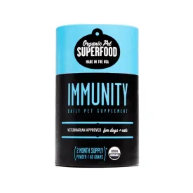 Immune Support Powdered Mushroom Pet Supplement
