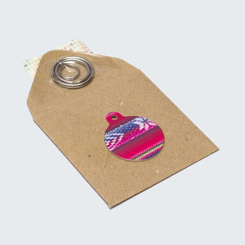 'Inca Pink' Pet Tag