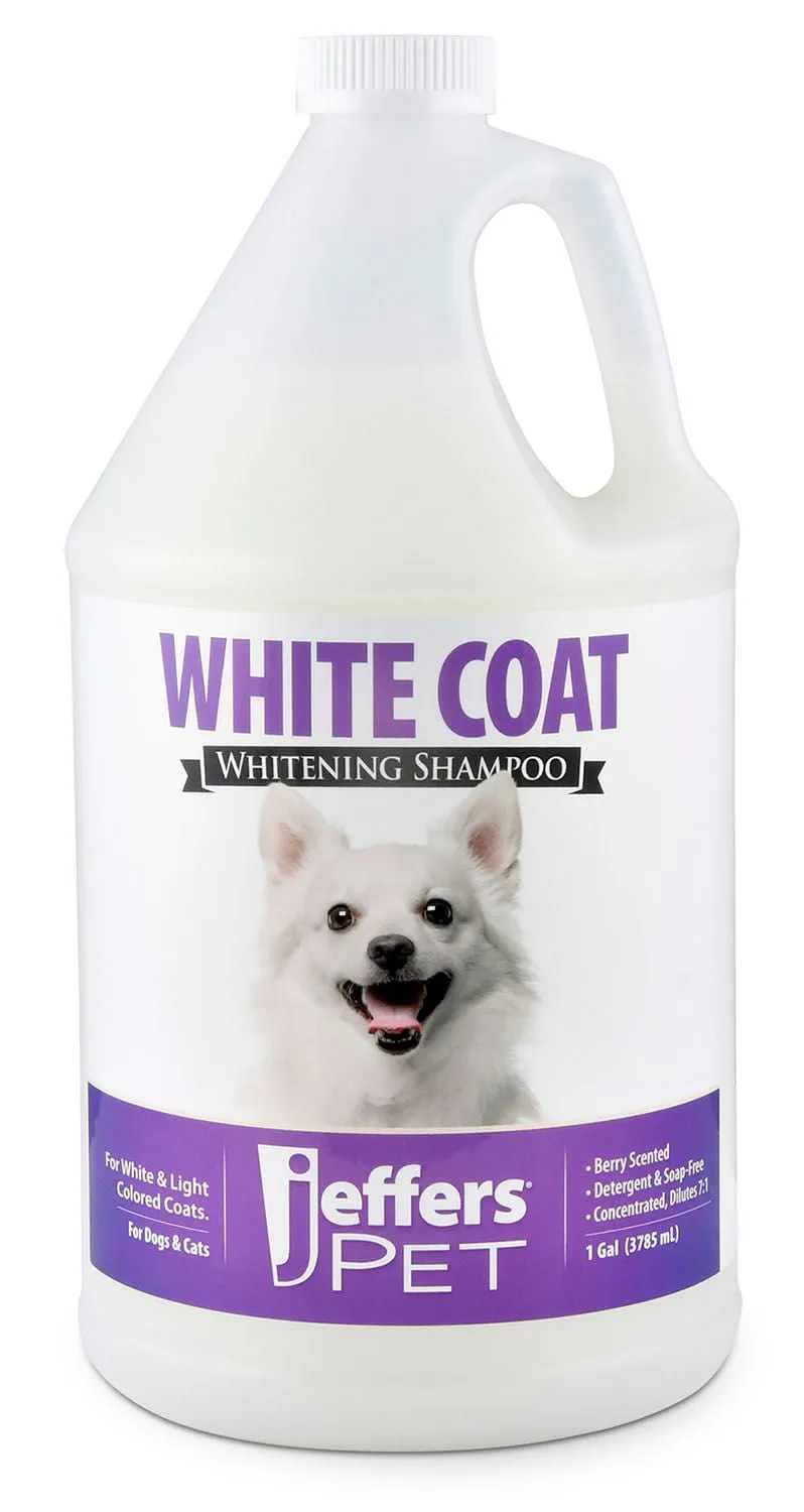 Jeffers White Coat Whitening Pet Shampoo
