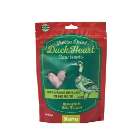 Kanu Pet Freeze Dried Duck Heart Dog Treat