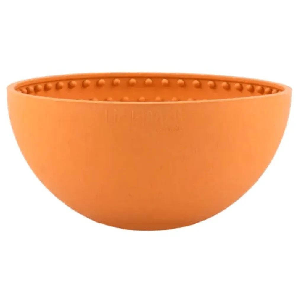 LickiMat Wobble Slow Feeder for Dogs (Orange)