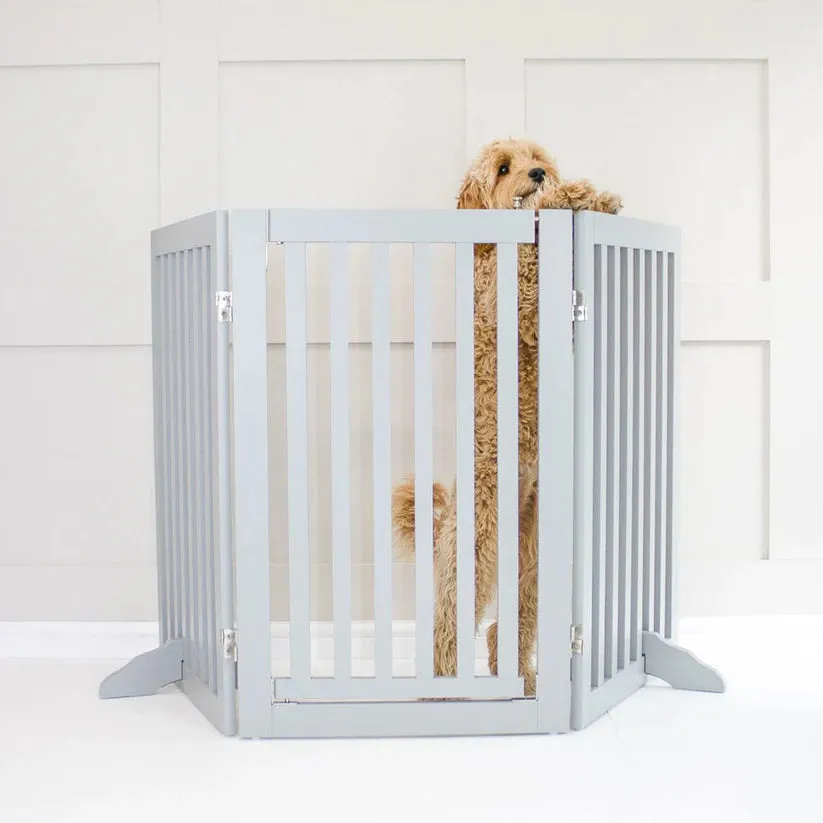 Medium Wooden Dog Gate