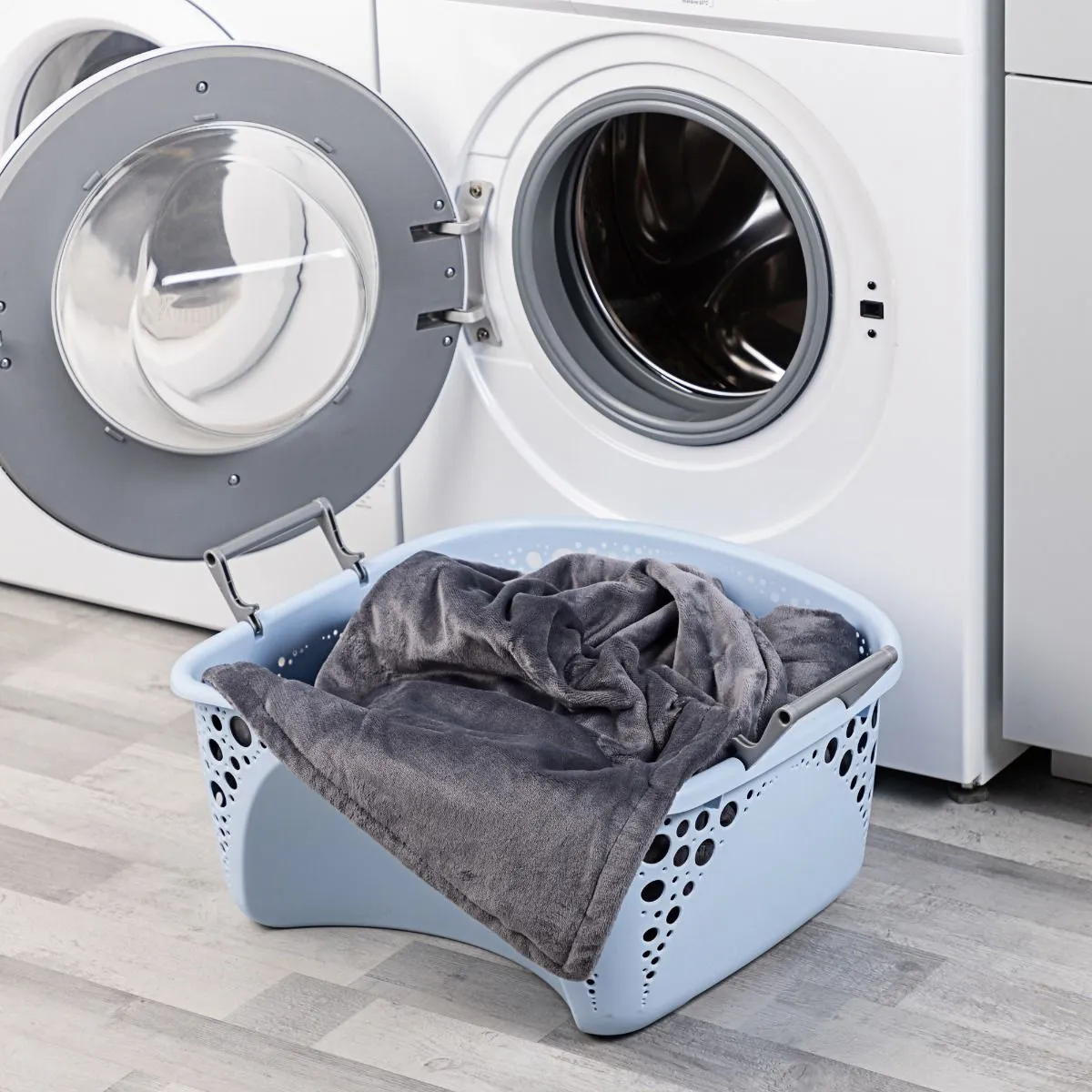 Minky Luxury Heated Throw - Grey - Large
