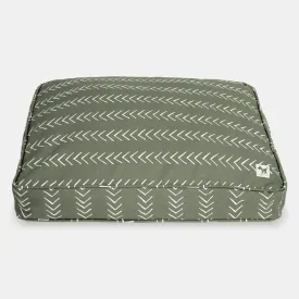 Molly Mutt Dog Crate Pad Cover, 100% Cotton Canvas Mat for Dog or Puppy Crate Bed, Durable, Washable, and Free of Harmful Chemicals, Pre-Shrunk, 48"x30"x2.5", Forever Young