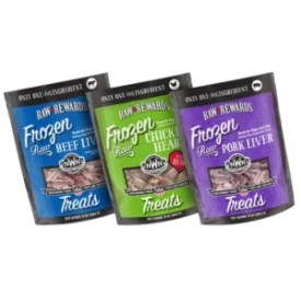 Northwest Naturals Raw Frozen Pork Liver Dog and Cat Treats 12 oz