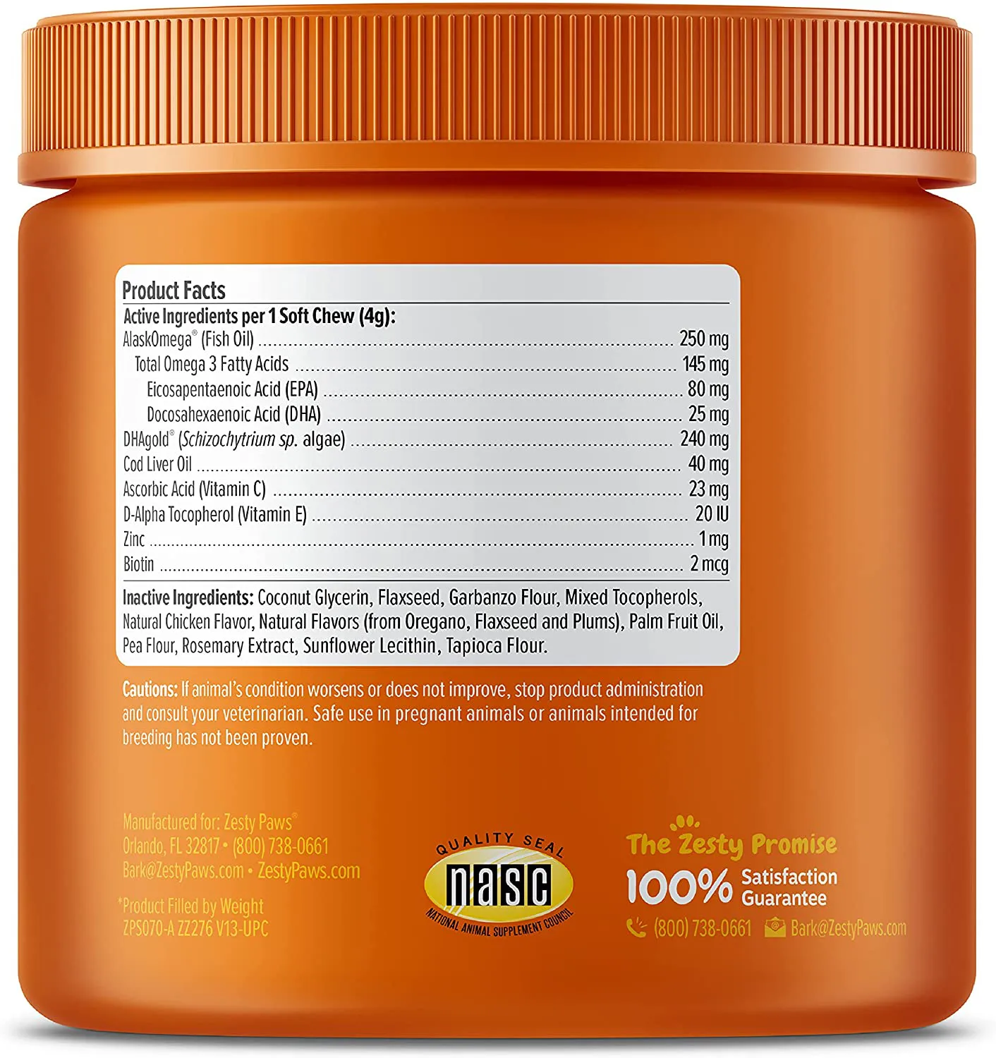 Omega 3 Alaskan Fish Oil Chew Treats for Dogs with AlaskOmega for EPA & DHA Fatty Acid, Itch Free Skin - Hip & Joint Support   Heart & Brain Health