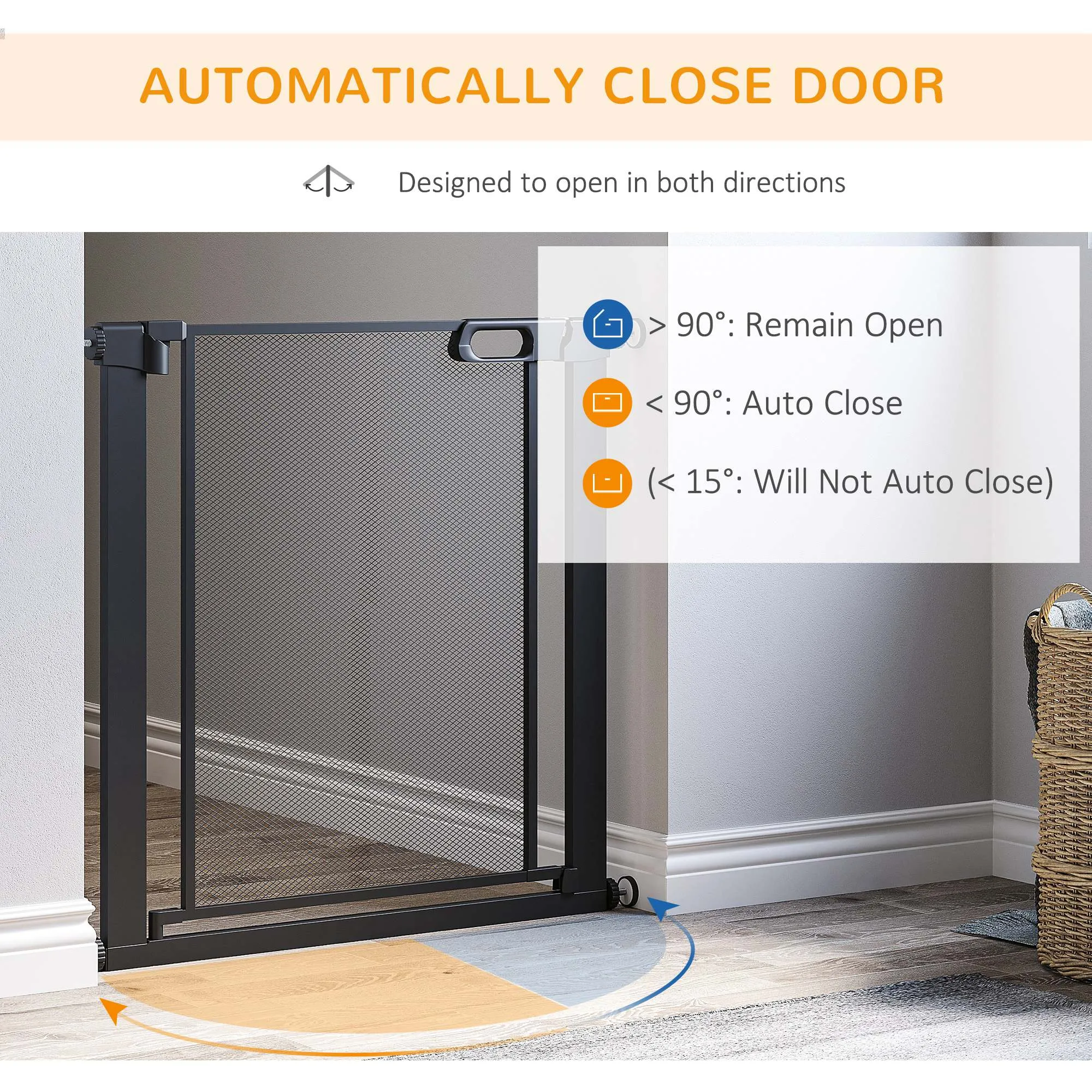 PawHut Dog Safety Gate