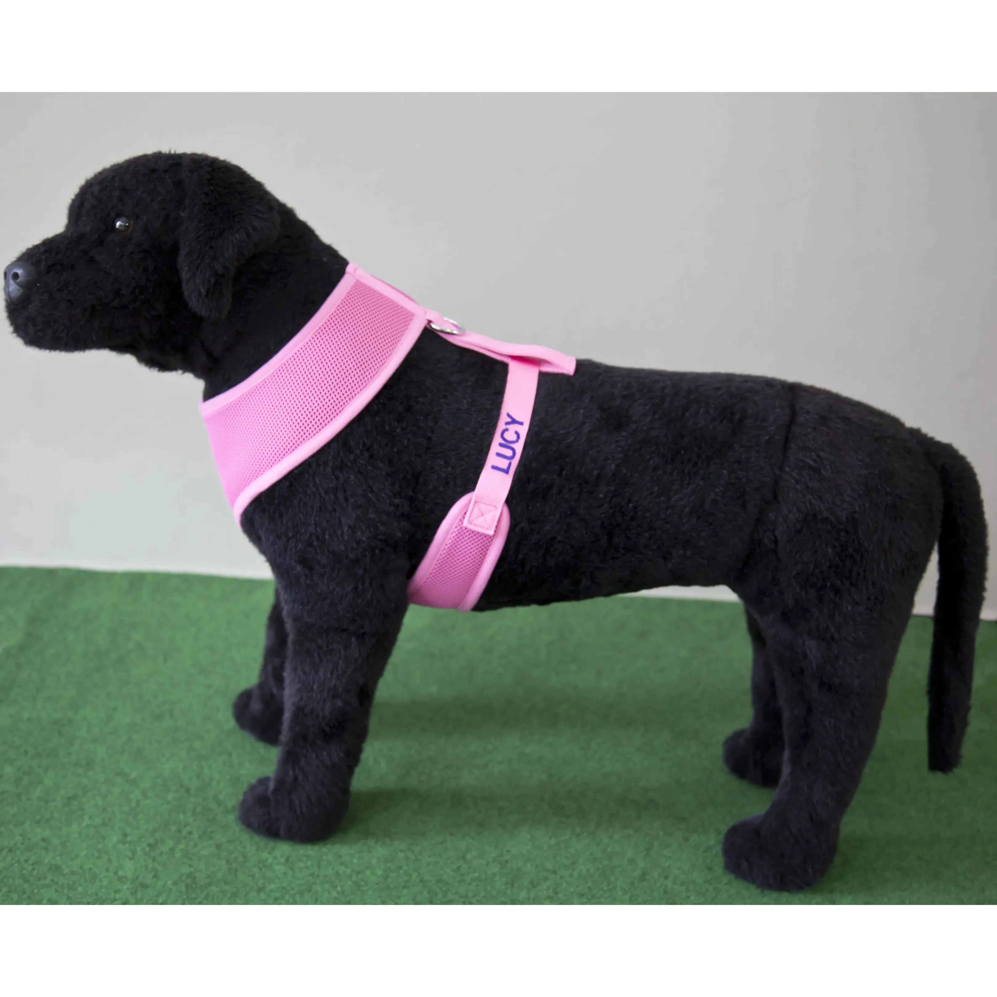PET HARNESS Dusty Pink - Embroidered