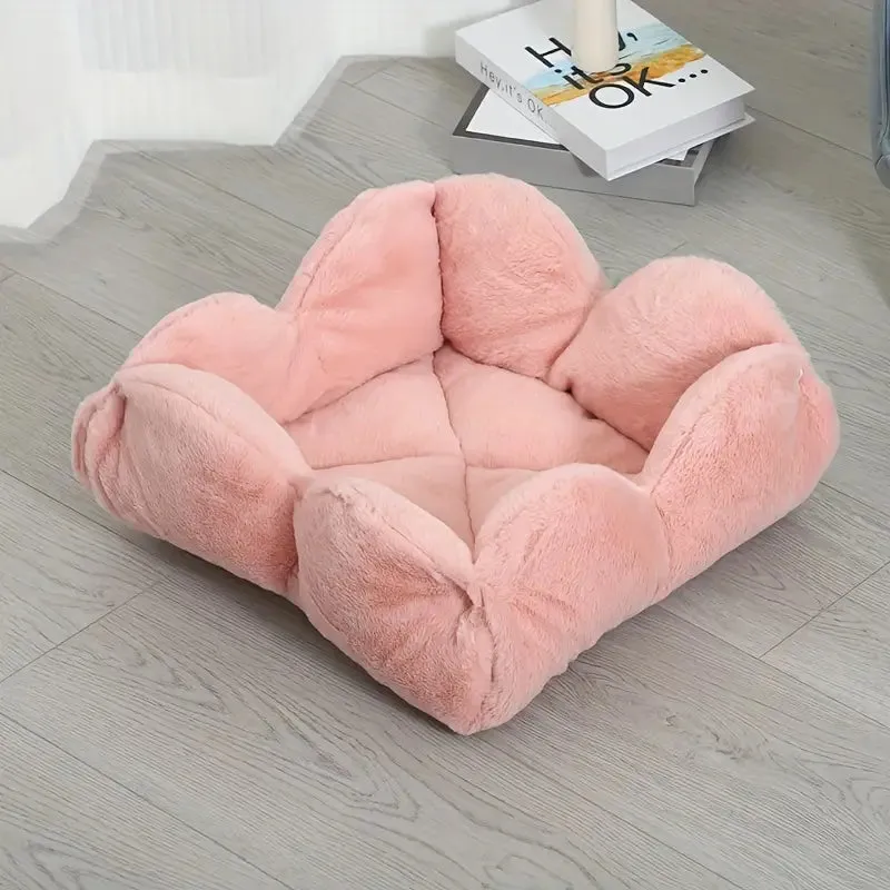 Pink Changeable Flower Cat Bed