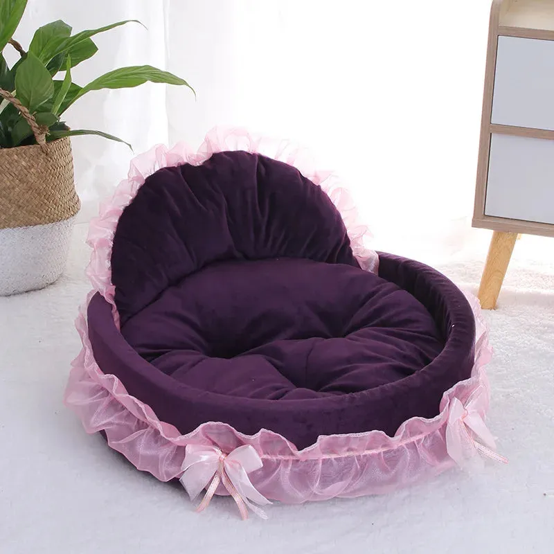 Princess Lace Pet Bed