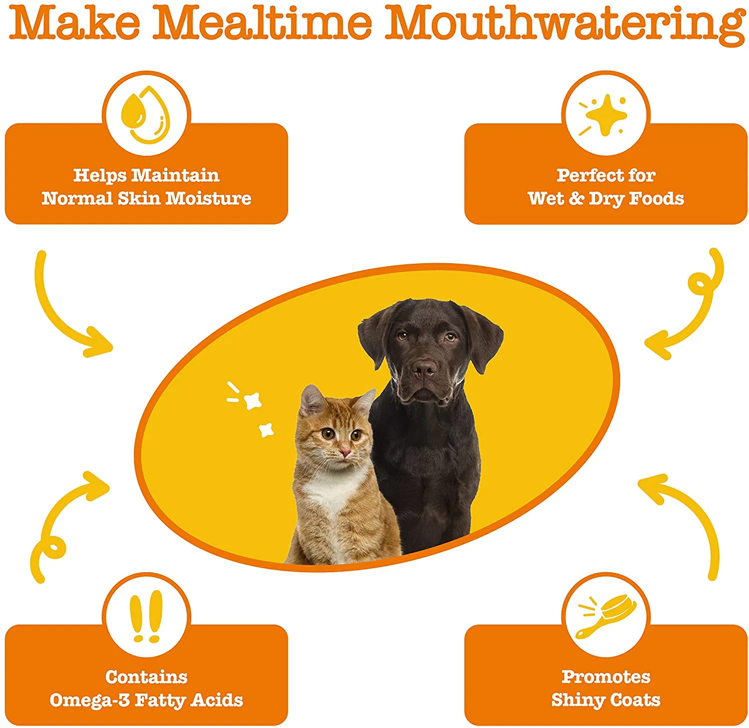 Pure Wild Alaskan Salmon Oil for Dogs and Cats Supports Joint Function Immune Heart Health Liquid
