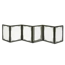 Richell Convertible Elite Mesh 6 Panels Brown Pet Gate