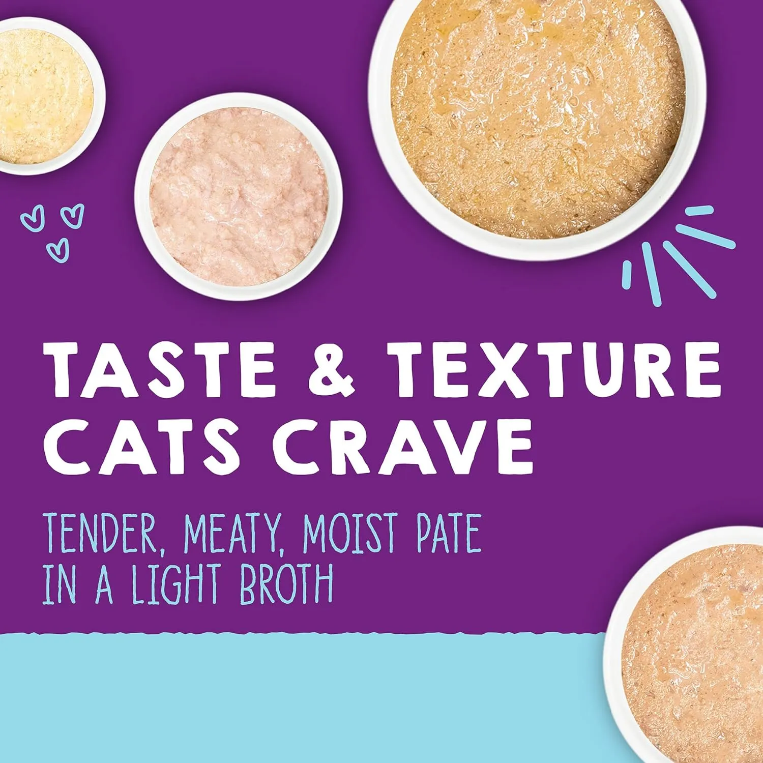 Stella & Chewys Carnivore Cravings Purrfect Pate Canned Wet Cat Food Variety Pack  (2.8 Ounce Cans, Case of 12)