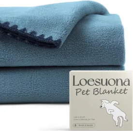 Super Soft Fleece Dog Blanket - 2 Pack, Dog Blankets for Small Dogs, Dog Blankets for Medium Dogs Washable, 24"x16" Puppy Blankets for Couch, Cat Blanket,All-Season Comfort