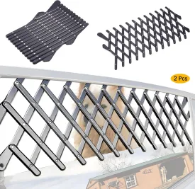 Window Pet Gate, Universal Pet Dog Puppy Ventilation Grill Mesh Vent Guard Safe Car Window Protection Mesh for Cars, Trucks & SUV